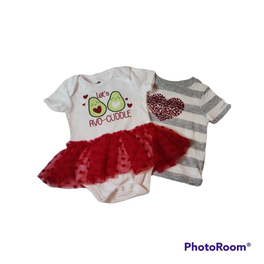 3-6 mo. Way to Celebrate Bodysuit & Garanimals T-shirt BUNDLE